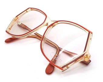 Vintage Cazal Mod 166 Col 178 80s Glasses Frames // 1980s Designer Eyeglasses