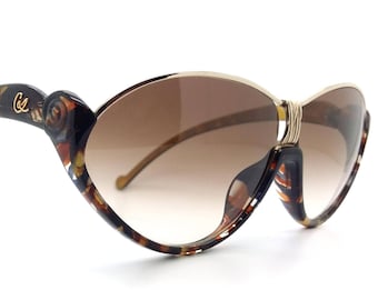 Vintage Christian Lacroix 7369 10 80s Sunglasses // 1980s New Old Stock Designer Sunglasses