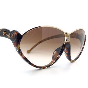 Vintage Christian Lacroix 7369 10 80s Sunglasses // 1980s New Old Stock Designer Sunglasses