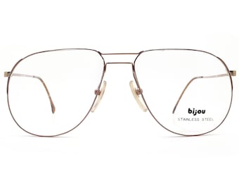 Vintage Bijou M 309 3 80s Glasses Frames // 1980s Designer Eyeglasses