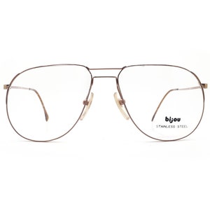 Vintage Bijou M 309 3 80s Glasses Frames // 1980s Designer Eyeglasses