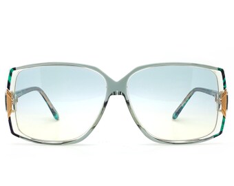 Lunettes de soleil haute couture vintage 3329-4 des années 80// Lunettes de soleil de créateurs des années 80