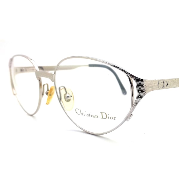 Vintage Christian Dior CD2012 70B 90s Cat Eye Glasses Frames // 1990s Womens Designer Eyeglasses