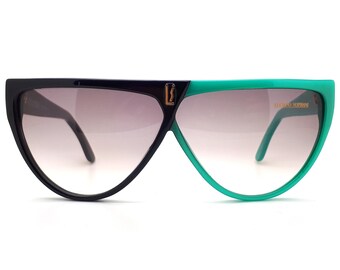 Vintage Luciano Soprani LS 3930 80s Sunglasses // 1980s Designer Sunglasses