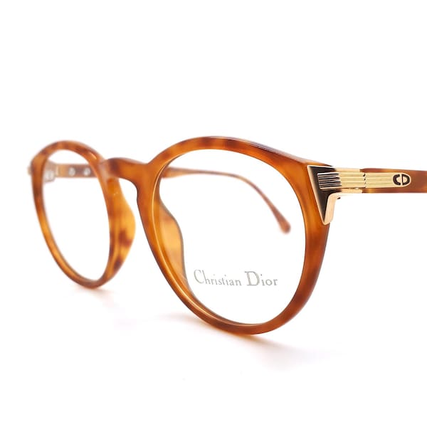 Vintage Christian Dior 2679 10 80s Glasses Frames // 1980s Designer Eyeglasses