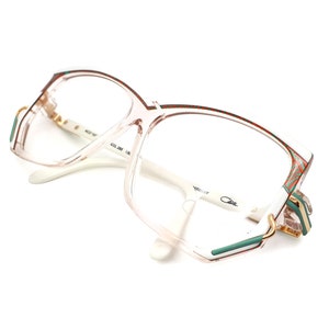 Vintage Cazal Mod 197 Col 285 80s Glasses Frames // 1980s Designer Eyeglasses