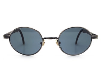 Round vintage sunglasses by 90210, Italy 90210 Brandon Sunglasses, ITALY. Gold Round Vintage  main image 4