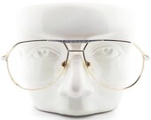Vintage Conti Senator G-34 S 90s Aviator Glasses Frames 1990s Designer Aviators