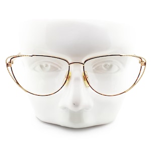 Vintage Fendi FV 171 226 80s Glasses Frames // 1980s Designer Eyeglasses
