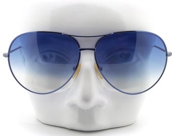 Vintage Gianfranco Ferre 598/S Aviator Gafas de sol // 1990s Nuevos aviadores Old Stock
