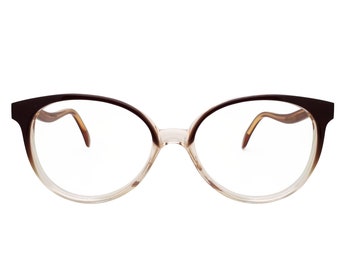 Vintage Anglo American Mod 500 70s Glasses Frames // 1970s Designer Eyeglasses