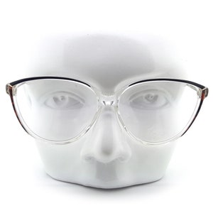 Haute Couture 3504 8 80s Vintage Glasses Frames // 1980s New Old Stock Clear Eyeglasses