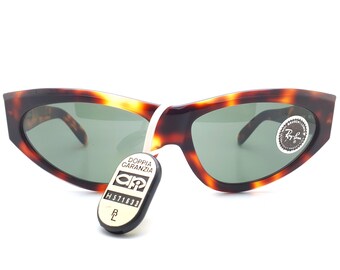 Vintage RayBan Bausch and Lomb Onyx W0789 90s Sunglasses // 1990s Designer Sunglasses