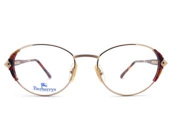 Vintage 1980s Burberry Cat Eye Glasses - Made in Italy
