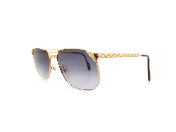 Vintage Alpina FM34 Rectangular Aviator Sunglasses