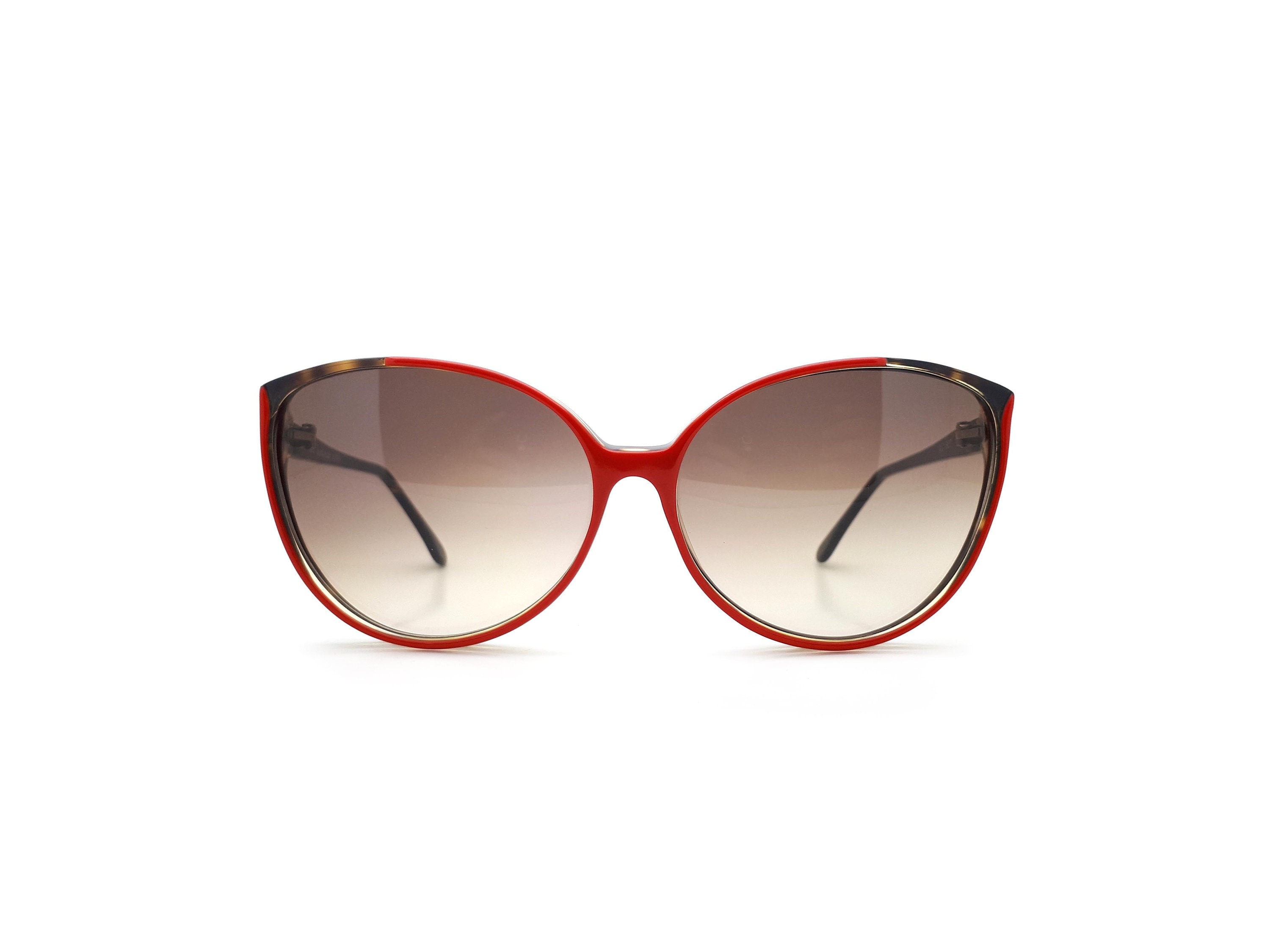 Vintage Krizia K 9 ROT 80s Sunglasses // 1980s Designer  display picture 3