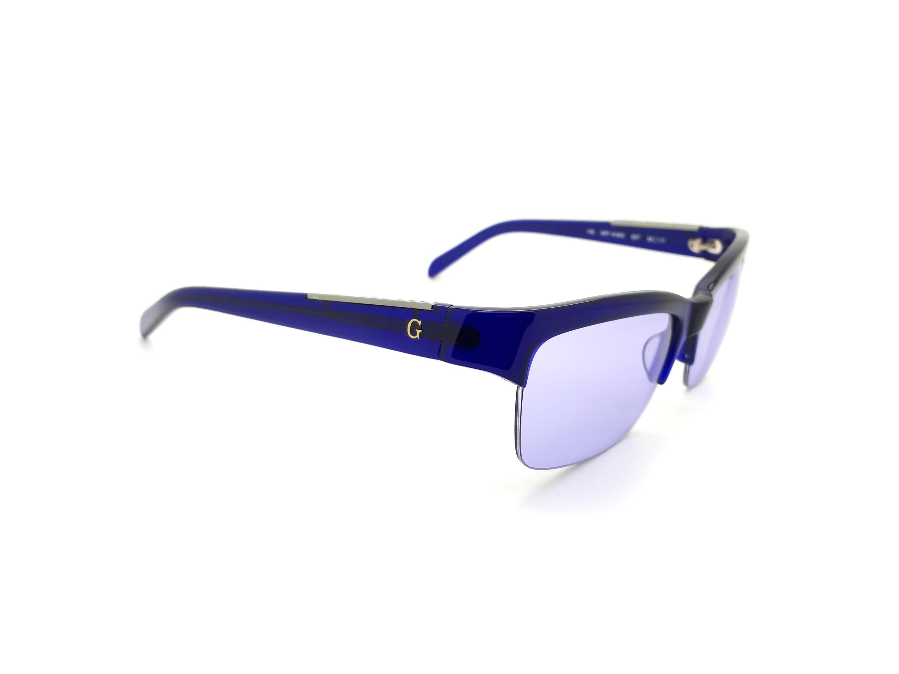 Gian Franco Ferre Purple Sunglasses-Italy ? Chic Vintage Gianfranco Ferre Purple Rectangle Sunglasses, 1990s  main image 3