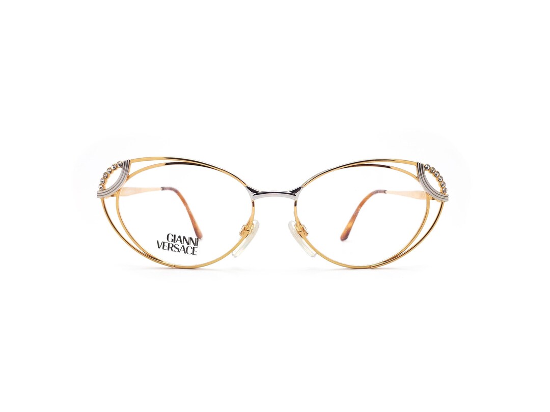 Vintage Gianni Versace MOD V87 COL 039 RH 80s Glasses Frames