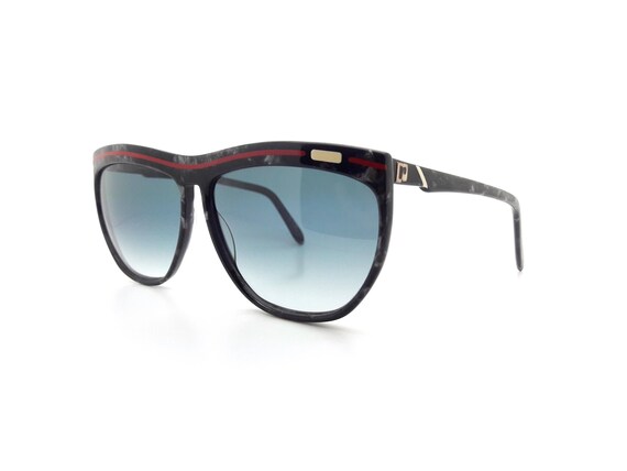 Paco Rabanne Vintage 80s Wayfarer Sunglasses // 19