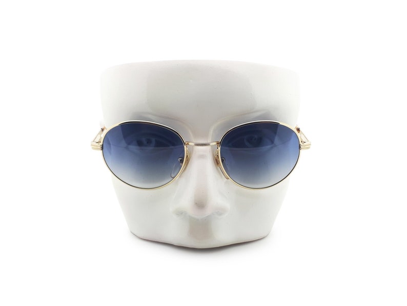 Vintage Sting by Dierre Mod 4091 Col 200 90s Round Sunglasses 1990s Designer Sunglasses