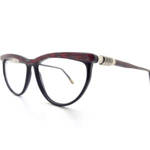 Vintage Gianni Versace 488 Col 936 Cat Eye Glasses Frames // 1990s New Old Stock Designer Eyeglasses image 7