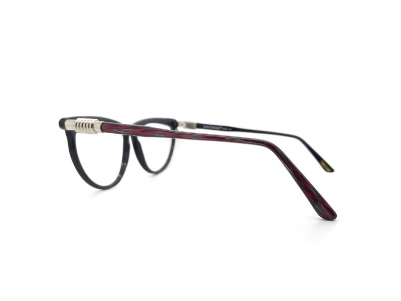 Vintage Gianni Versace 488 Col 936 Cat Eye Glasses Frames // 1990s New Old Stock Designer Eyeglasses image 5