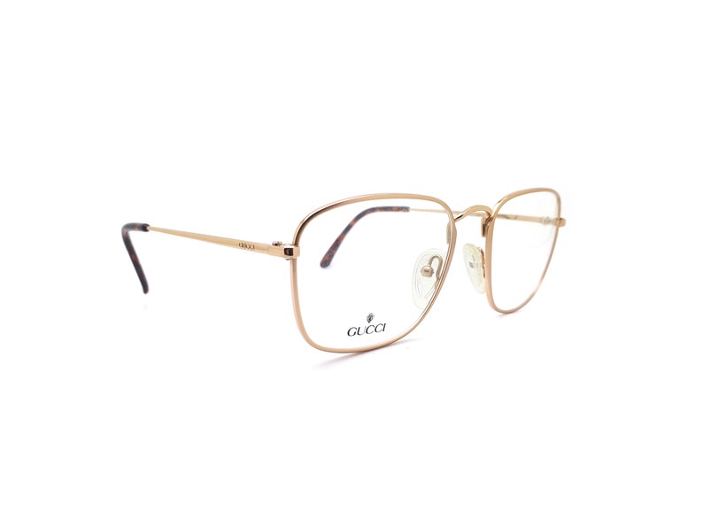 SOLD Vintage Gucci GG 2246 002 80s Glasses Frames // 1980s Designer Eyeglasses image 3