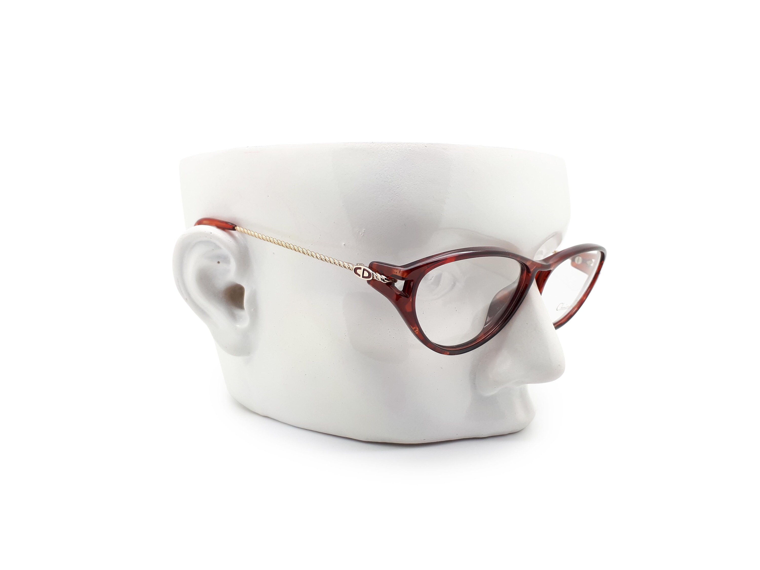 Vintage Christian Dior 2577 30 80s Cat Eye Glasses Frames