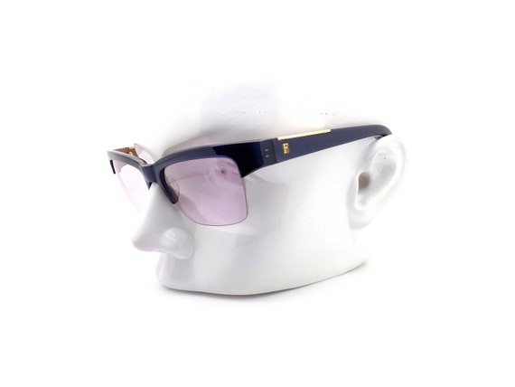 Vintage Gianfranco Ferre Rectangular 90s Sunglass… - image 9