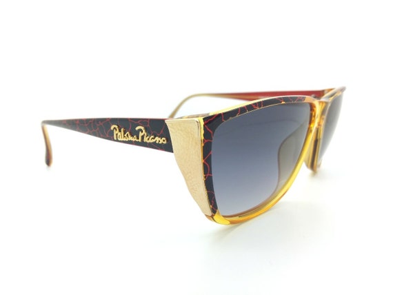 Paloma Picasso 3764 1980s Vintage Sunglasses // N… - image 1