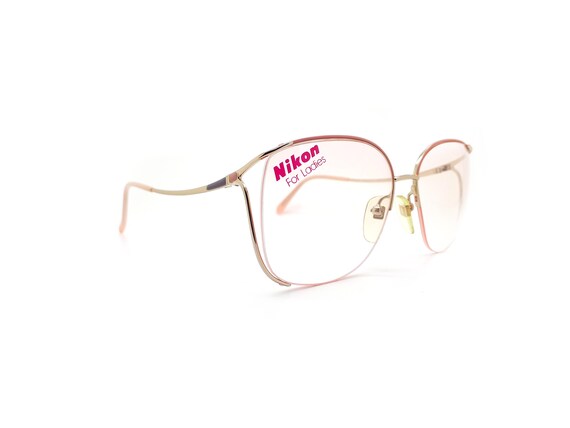 Vintage Nikon NK 4051 0076 80s Glasses Frames // … - image 3