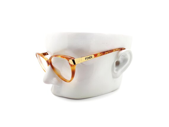 Vintage Fendi FV 71 90s Cat Eye Glasses Frames //… - image 10