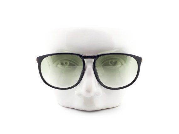 Vintage Ferrari F60 801 80s Black Aviator Sunglass