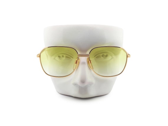 Vintage Haute Couture JN091-1 80s Square Sunglasse