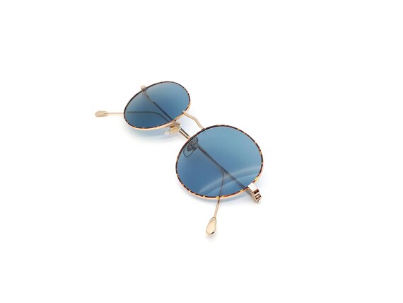1990s Vintage Round Sunglasses, Conti Lennon 15 Li