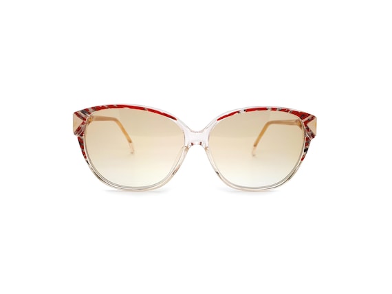 Vintage Oversized Cat Eye 80s Sunglasses, Haute Couture 3420 11