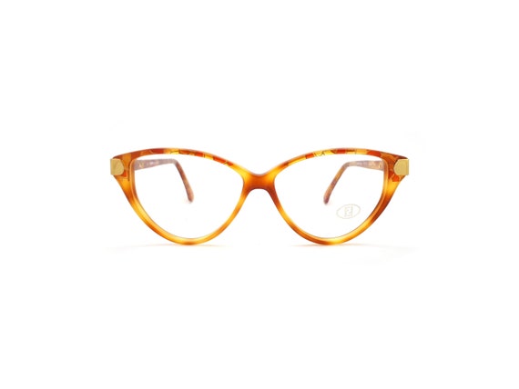 Vintage Fendi FV 71 90s Cat Eye Glasses Frames //… - image 2