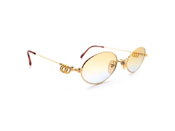 Vintage Jean Paul Gaultier 55-5101 col 1 90s Oval