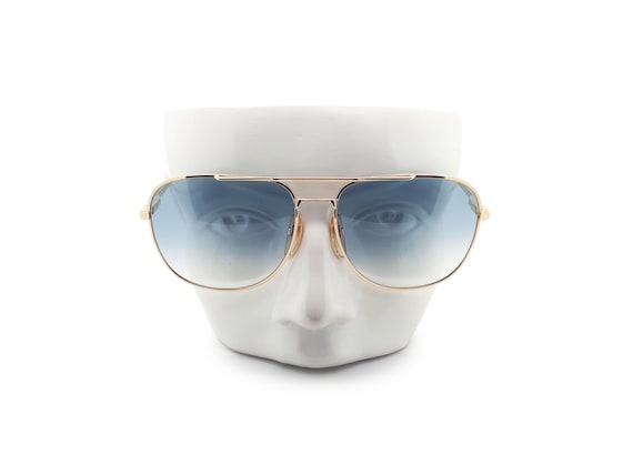 Vintage Haute Couture 8307 1 80s Gold Aviator Sung