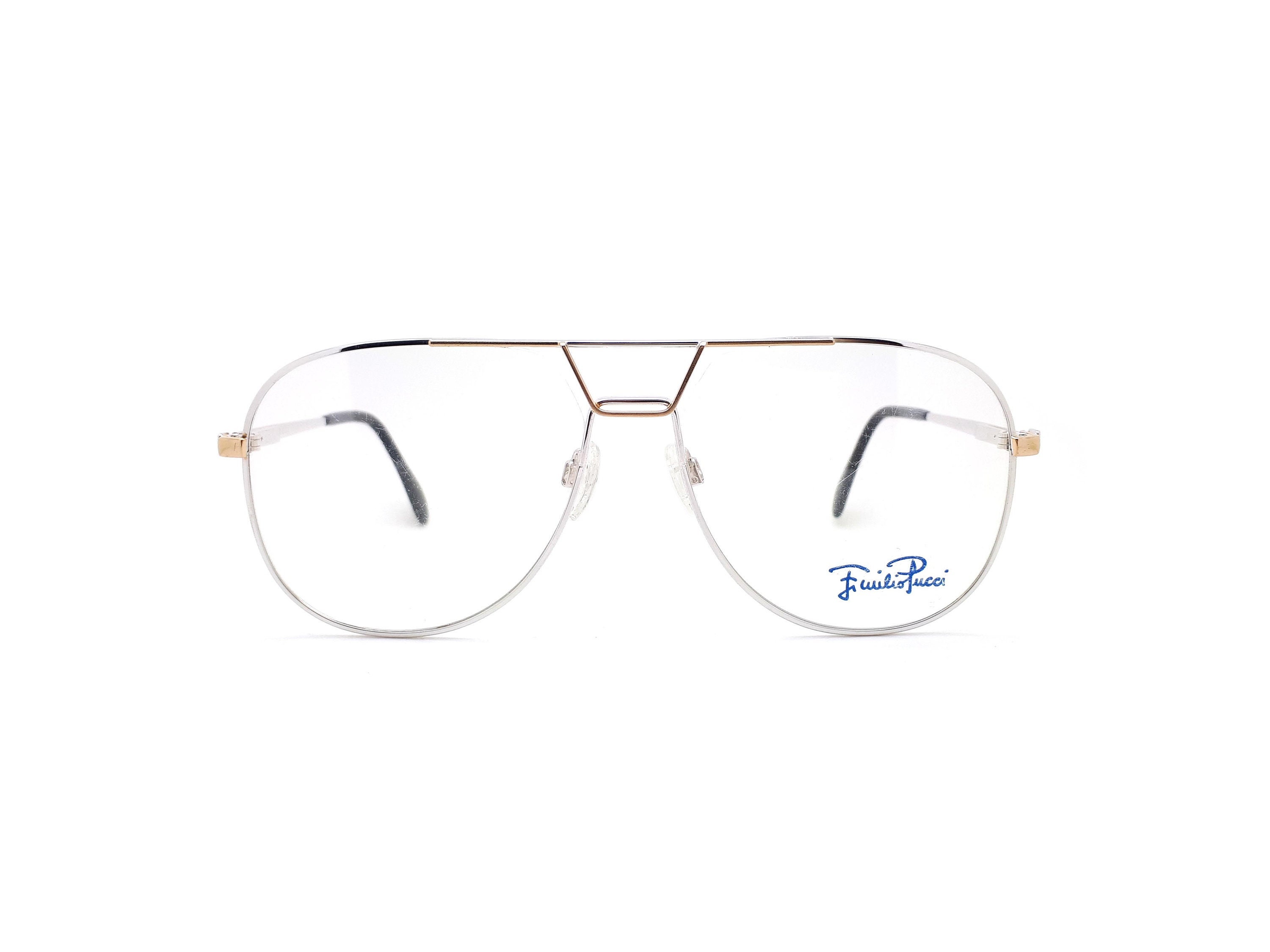 OLD EMILIO PUCCI エミリオプッチ sunglasses Vintage Emilio Pucci EP 507 0B0 80s Glasses Frames // 1980s