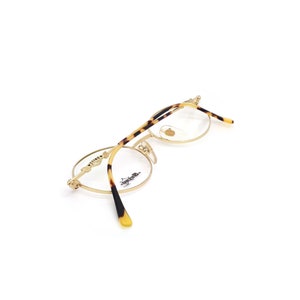 Vintage Sting by Dierre Mod 4104 Col 201 90s Oval Glasses Frames // 1990s Designer Eyeglasses image 8