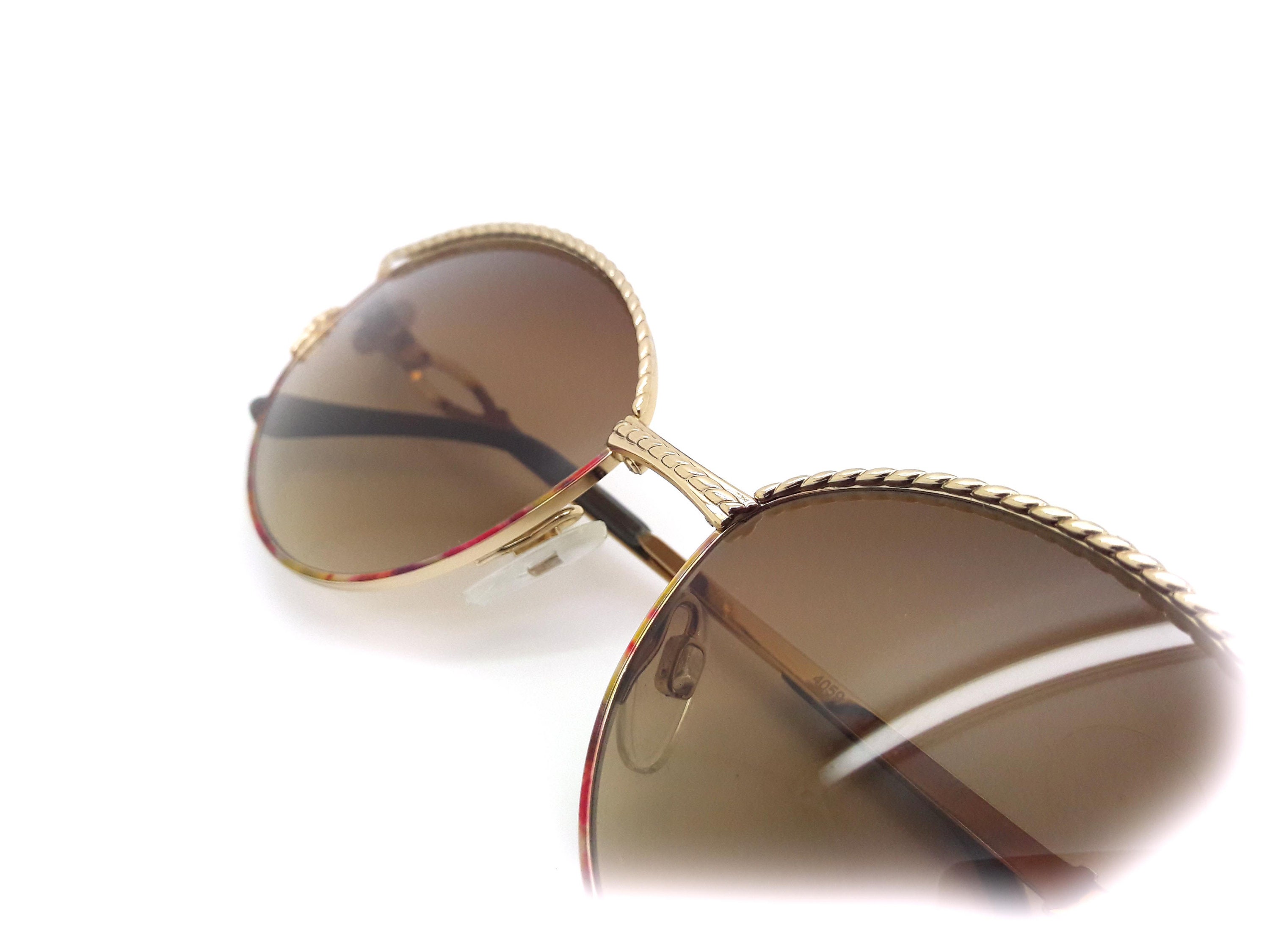Vintage Yves Saint Laurent 4059 Y252 80s Sunglasses // 1980s