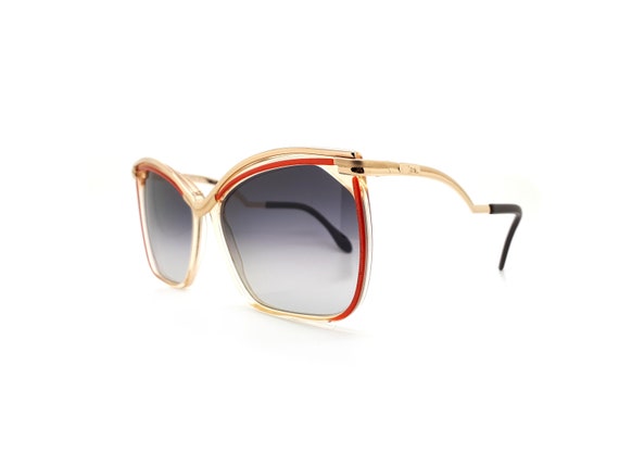 Vintage Cazal Mod 157 Col 178 80s Sunglasses // 1… - image 4