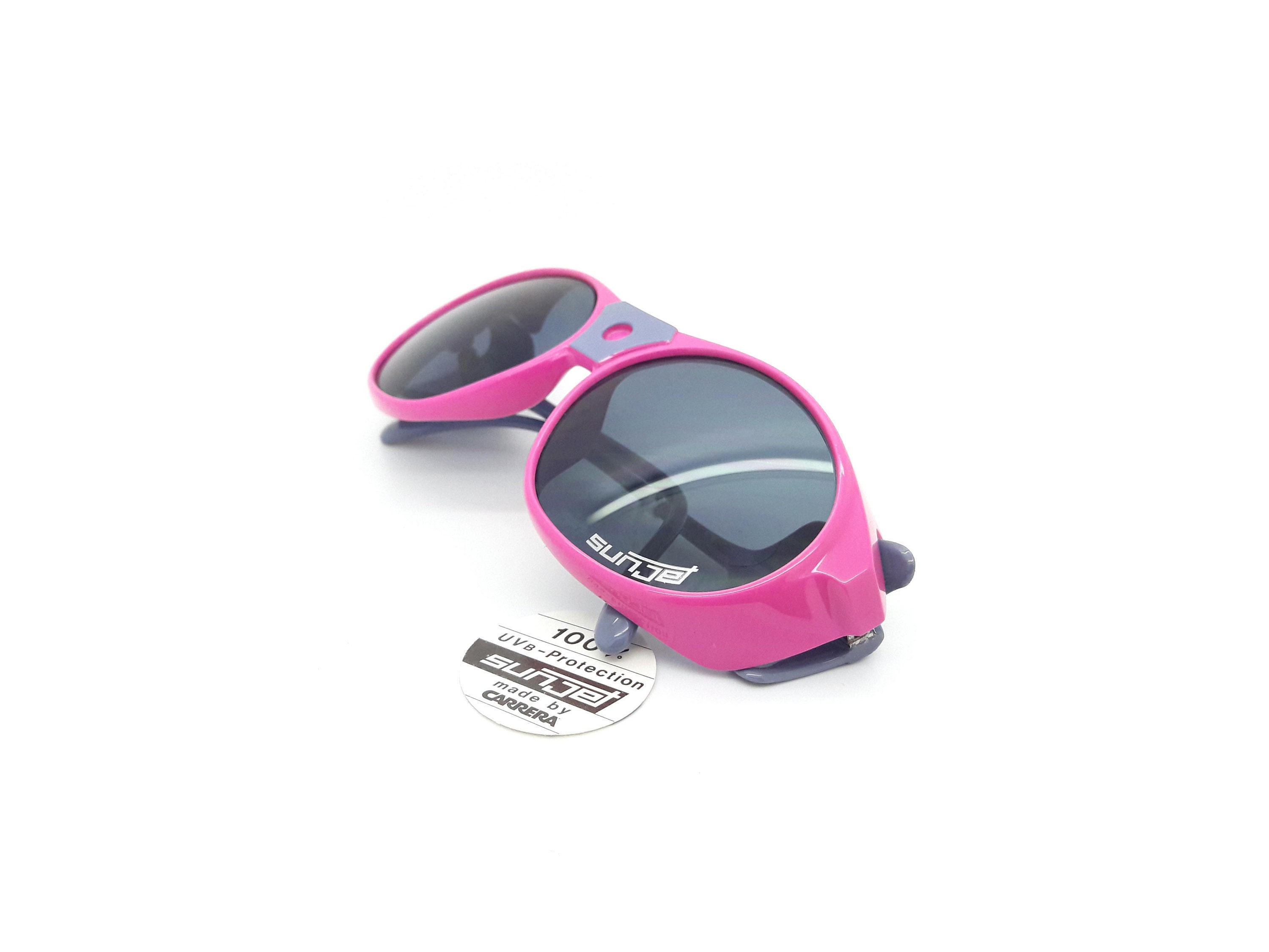 Sunjet By Carrera Women Sunglasses 5244 98 Plum Mirror Vintage Purple Shades Carrera Sunjet 5246 31 Vintage Sunglasses – Ed & Sarna  main image 2