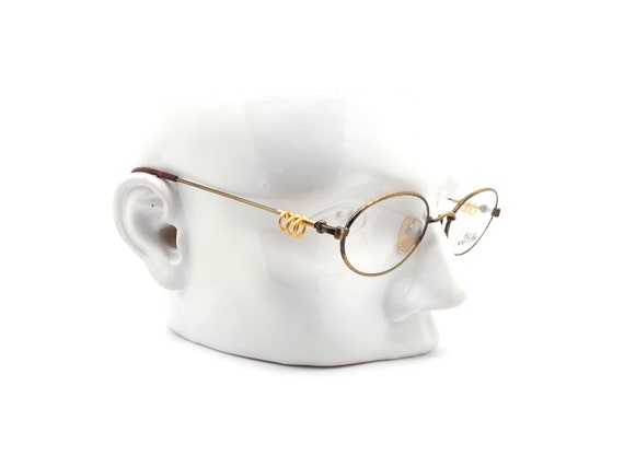 Jean Paul Gaultier 55-5101 Col 3 ヴィンテージ オーバル 90 年代 