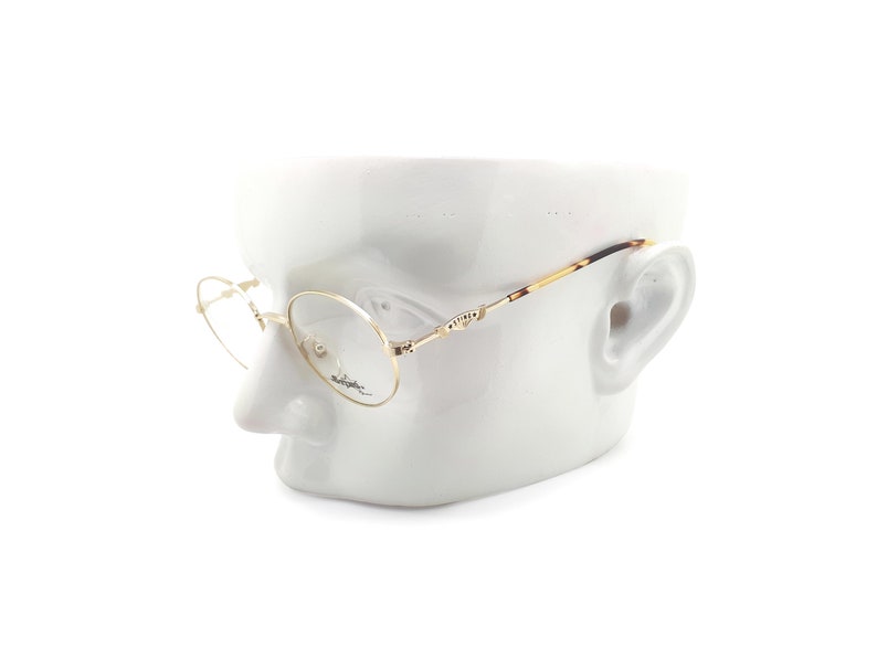 Vintage Sting by Dierre Mod 4104 Col 201 90s Oval Glasses Frames // 1990s Designer Eyeglasses image 9