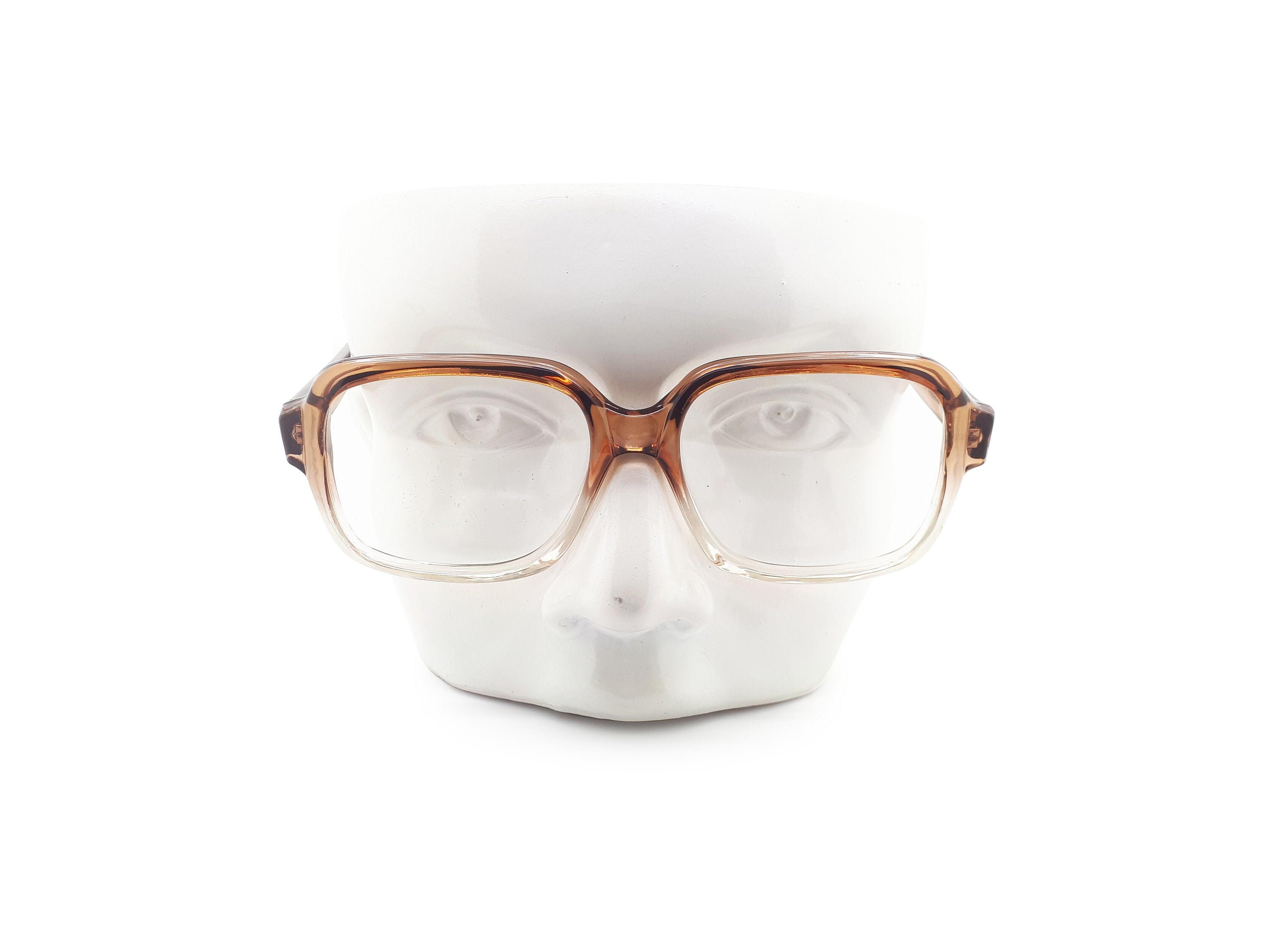Vintage Monsieur 100F Brown-2-tone 90s Glasses Frames // 1990s