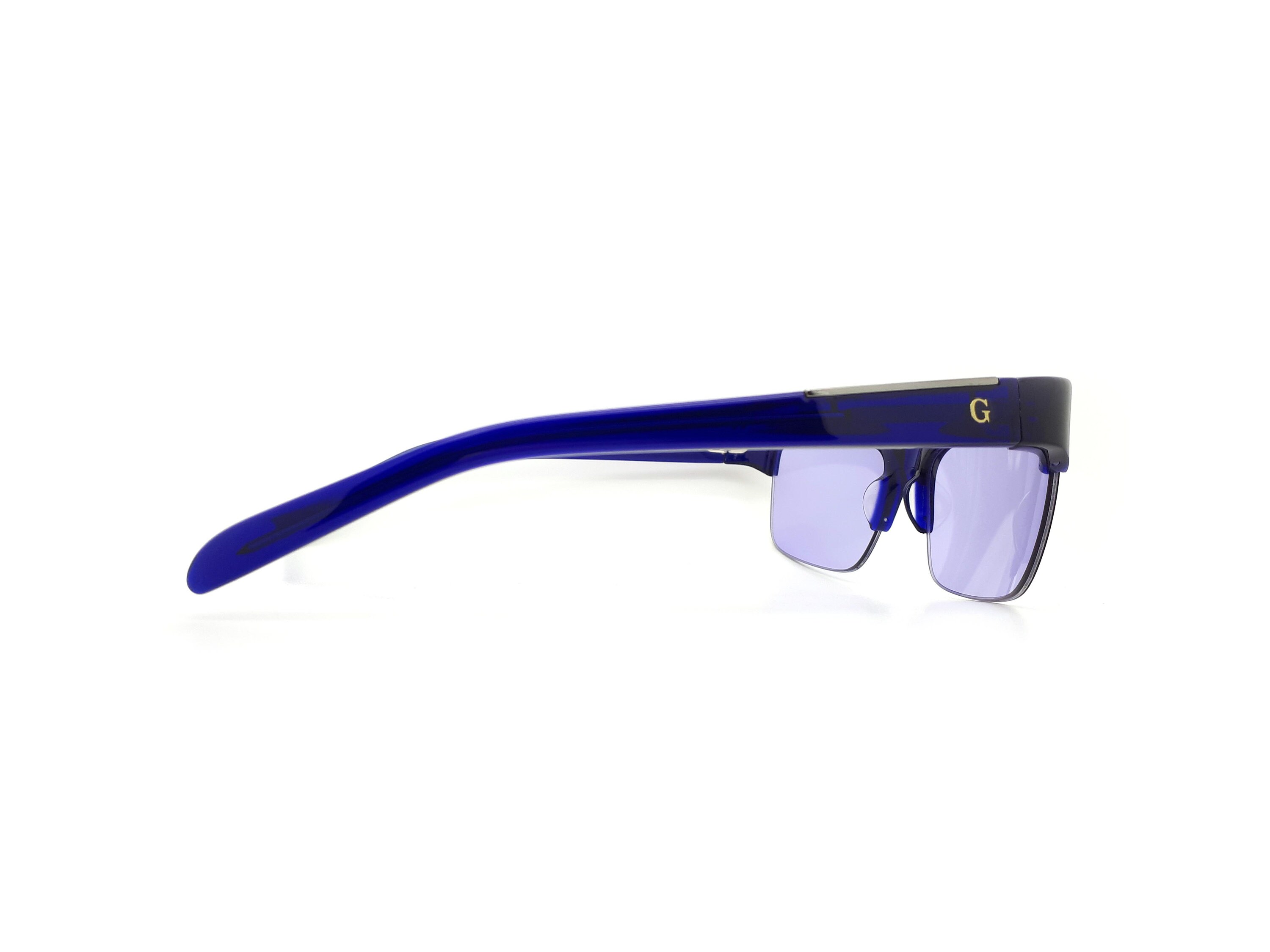 Vintage Gianfranco Ferre Purple Rectangle Sunglasses, 1990s  display picture 2
