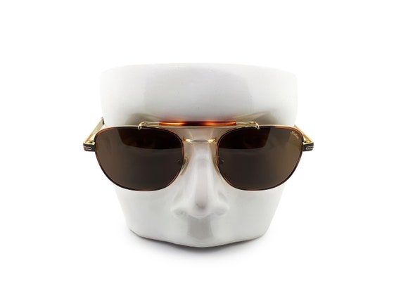 Vintage Hilton 928 C077 80s Aviator Sunglasses //