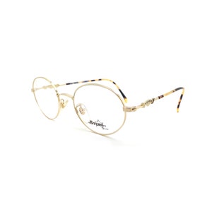 Vintage Sting by Dierre Mod 4104 Col 201 90s Oval Glasses Frames // 1990s Designer Eyeglasses image 3